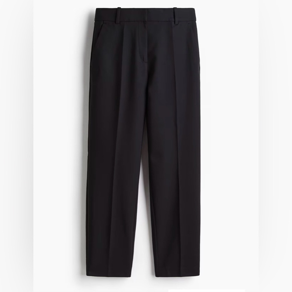 H&M Black Slim Trousers